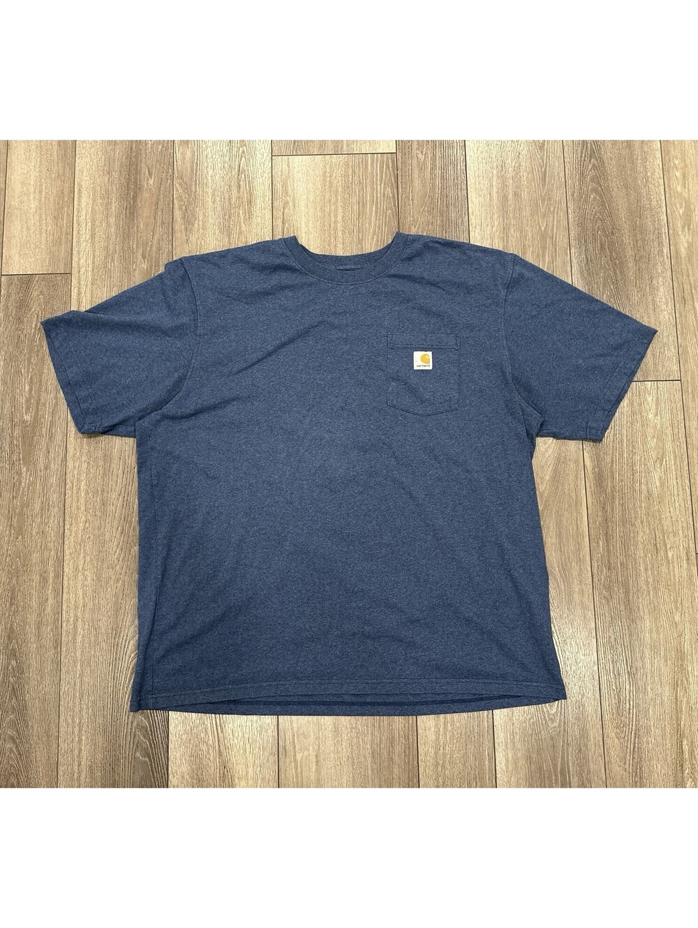 Carhartt Original Fit Blue Short Sleeve T Shirt Mens 2XL